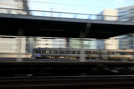 札幌駅^スーパーカムイ流し撮り