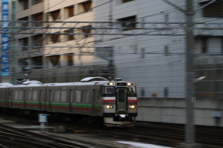 ズーミング流し-普通電車