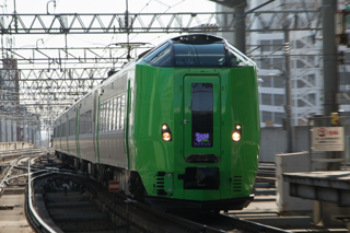 １番線に発着がなかった朝の札幌駅-特急宗谷は回送入線３番線ライラックは４番線に到着